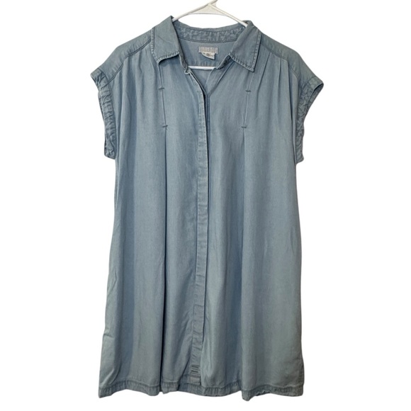 Urban Outfitters Dresses & Skirts - Urban Outfitters Cooperative Dress Chambray Blue Mini Shirtdress Womens XS